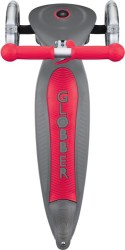 GLOBBER_SCOOTER_PRIMO_FOLDABLE_GREY_RED_ΠΑΤΙΝΙ